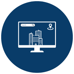 Step 1 of the room booking process - Find your ideal place